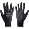TNS020 Tons TP-1, General Handling Gloves, Black, Polyurethane Coating, Polyester Liner, Size 11 thumbnail-0