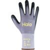 Mechanical Hazard Gloves, Black/Grey, Nylon/Spandex Liner, Nitrile Foam Coating, EN388: 2016, 4, 1, 2, 1, X, Size 9 thumbnail-1