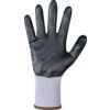Mechanical Hazard Gloves, Black/Grey, Nylon/Spandex Liner, Nitrile Foam Coating, EN388: 2016, 4, 1, 2, 1, X, Size 9 thumbnail-2