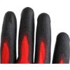 PUPL Predator Mechanical Hazard Gloves, Black/Red, Polyester Liner, Polyurethane Coating, EN388: 2016, 4, 1, 4, 1, A, Size 8 thumbnail-3