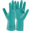 Camatril 730, Chemical Resistant Gloves, Green, Nitrile, Cotton Flocked Liner, Size 10, Pack of 10 thumbnail-0