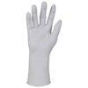 Kimtech Pure G3 Disposable Gloves, White, Nitrile, 5.1mil Thickness, Powder Free, Size 8.5, Pack of 200 thumbnail-0