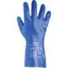 NK803 Nitri-Knit, Chemical Resistant Gloves, Blue, Nitrile, Interlock Cotton Liner, Size 7 thumbnail-1