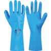 944 Nitritech III, Chemical Resistant Gloves, Blue, Nitrile, Cotton Flocked Liner, Size 7 thumbnail-0