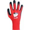 9113 Polyflex Ultra Mechanical Hazard Gloves, Black/Red, Nylon Liner, Polyurethane/Nitrile Coating, EN388: 2016, 4, 1, 2, 1, X, Size 9 thumbnail-1