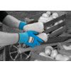 9213 Polyflex Max Mechanical Hazard Gloves, Black/Blue, Nylon Liner, Nitrile Coating, EN388: 2016, 4, 1, 3, 1, X, Size 9 thumbnail-4