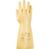 RE0360 SuperGlove, Electricians Gloves, Yellow, Latex, Uncoated, Size 8 thumbnail-1