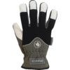 FM2 Freezemaster II, Cold Resistant Gloves, Black/Grey/White, Fleece Liner, Leather Coating, Size 10 thumbnail-0