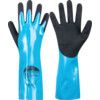 GIOG1 Grip It, Chemical Resistant Gauntlet, Black/Green, Nitrile, Size 9 thumbnail-0