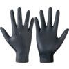 Bodyguard 897 Disposable Gloves, Black, Nitrile, 3.1mil Thickness, Powder Free, Size M, Pack of 100 thumbnail-0