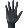 Bodyguard 897 Disposable Gloves, Black, Nitrile, 3.1mil Thickness, Powder Free, Size M, Pack of 100 thumbnail-2