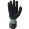 PEL Eco L, General Handling Gloves, Black/Green, Latex Coating, Size 7 thumbnail-1