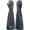SC108 Chemprotec, Chemical Resistant Gloves, Black, Rubber, Unlined, Size 10 thumbnail-0