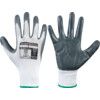 A310 Flexo Grip Mechanical Hazard Gloves, Grey/White, Nylon Liner, Nitrile Coating, EN388: 2016, 3, 1, 2, 1, X, Size L thumbnail-0