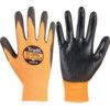TG3010 Classic X-Dura, General Handling Gloves, Orange/Black, Polyurethane Coating, Size 10 thumbnail-0