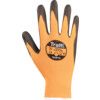 TG3010 Classic X-Dura, General Handling Gloves, Orange/Black, Polyurethane Coating, Size 10 thumbnail-1