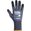 60049 Phynomic Allround Mechanical Hazard Gloves, Black/Grey, Polyamide Liner, Aqua-Polymer Foam Coating, EN388: 2016, 3, 1, 3, 1, X, Size 10 thumbnail-1