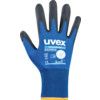 60050 Phynomic Mechanical Hazard Gloves, Black/Blue, Polyamide Liner, Aqua-Polymer Foam Coating, EN388: 2016, 3, 1, 3, 1, X, Size 10 thumbnail-1