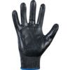 Unilite 6605 Mechanical Hazard Gloves, Black, Nylon Liner, Nitrile Coating, EN388: 2016, 4, 1, 2, 2, X, Size 9 thumbnail-2