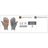 Helix 3000, Impact Resistant Gloves, Black/Green, Glass Fibre/HPPE, Sandy Nitrile Coating, EN388: 2016, 4, X, 4, 2, D, P, Size 9 thumbnail-2