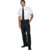 Men's 15.5in Short Sleeve White Pilot Shirt thumbnail-1