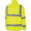 Hi-Vis Fleece Jacket, EN20471 Yellow, Small thumbnail-1
