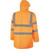 Hi-Vis Reversible Coat, 5-in-1, Waterproof, Large, Orange, Polyester, EN20471 thumbnail-2