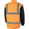 Hi-Vis Reversible Coat, 5-in-1, Waterproof, Large, Orange, Polyester, EN20471 thumbnail-4