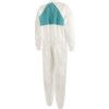 4520CL Protective White/Green Coveralls CE Type 5/6 (L) thumbnail-1