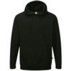 Owl, Hooded Sweatshirt, Unisex, Black, Cotton/Polyester, S thumbnail-0