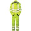 Coverall, Unisex, Yellow, Polyester, XL thumbnail-0