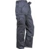 Action Trousers, Men, Navy Blue, Poly-Cotton, Waist 34", Regular thumbnail-0