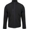 Soft Shell Jacket, Reusable, Men, Black, Polyester, 3XL thumbnail-0