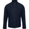 Soft Shell Jacket, Reusable, Men, Navy Blue, Polyester, 2XL thumbnail-0