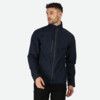Soft Shell Jacket, Reusable, Men, Navy Blue, Polyester, 2XL thumbnail-2