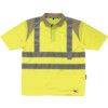 Hi-Vis Large Short Sleeve Yellow Polo Shirt thumbnail-0