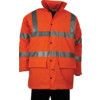 Coat, Unisex, Orange, Polyester, XL thumbnail-0