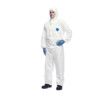 White Hooded Protective Coveralls (XL) thumbnail-1