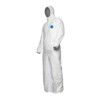 White Hooded Protective Coveralls (XL) thumbnail-3