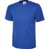 T-Shirt, Men, Royal Blue, Cotton, Short Sleeve, 2XL thumbnail-0