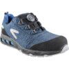 Safety Trainers, Unisex, Black/Blue, Wide Fitting, Textile Upper, Aluminium Toe Cap, S1, ESD, Size 3 thumbnail-0