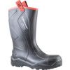 Purofort+, Rigger Boots, Men, Black, Polyurethane Upper, Steel Toe Cap, S5, Size 10 thumbnail-0