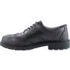 Brogue Safety Shoes, Black, Size 7, Composite Toe Cap, S3 SRC thumbnail-2