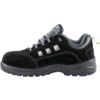 Safety Trainers, Black, Leather Upper, Composite Toe Cap, S1P, Size 10 thumbnail-2