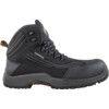 Unisex Safety Boots Size 9, Black, Synthetic, Water Resistant thumbnail-1