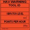 Red Hav Self Write Adhesive Labels 51mm x 51mm thumbnail-0