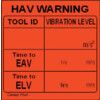 Red Hav Self Write EAV & ELV Adhesive Labels 51mm x 51mm thumbnail-0