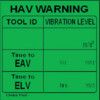 Green Hav Self Write EAV & ELV Adhesive Labels 51mm x 27mm thumbnail-0