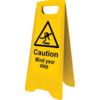 Mind your Step A-Frame Caution Sign 300mm x 620mm thumbnail-0