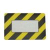 Floor Label Holders, DL, Black/Yellow (Pk-10) thumbnail-0